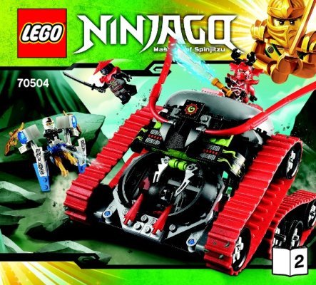 Istruzioni per la Costruzione - LEGO - NINJAGO - 70504 - Garmatron: Page 1