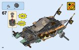 Istruzioni per la Costruzione - LEGO - NINJAGO - 70589 - Rock Roader: Page 44