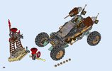 Istruzioni per la Costruzione - LEGO - NINJAGO - 70589 - Rock Roader: Page 54