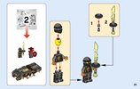 Istruzioni per la Costruzione - LEGO - NINJAGO - 70589 - Rock Roader: Page 25