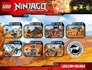 Istruzioni per la Costruzione - LEGO - NINJAGO - 70595 - Raider ultra sonico: Page 176