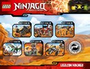 Istruzioni per la Costruzione - LEGO - NINJAGO - 70595 - Raider ultra sonico: Page 176