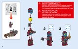 Istruzioni per la Costruzione - LEGO - NINJAGO - 70600 - Inseguimento sulla moto dei Ninja: Page 2