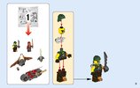 Istruzioni per la Costruzione - LEGO - NINJAGO - 70600 - Inseguimento sulla moto dei Ninja: Page 3