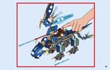 Istruzioni per la Costruzione - LEGO - NINJAGO - 70602 - Il Dragone elementale di Jay: Page 61