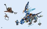 Istruzioni per la Costruzione - LEGO - NINJAGO - 70602 - Il Dragone elementale di Jay: Page 62