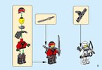 Istruzioni per la Costruzione - LEGO - THE LEGO NINJAGO MOVIE - 70606 - Addestramento Spinjitzu: Page 3