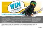 Istruzioni per la Costruzione - LEGO - THE LEGO NINJAGO MOVIE - 70606 - Addestramento Spinjitzu: Page 48