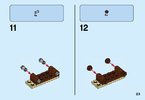 Istruzioni per la Costruzione - LEGO - THE LEGO NINJAGO MOVIE - 70606 - Addestramento Spinjitzu: Page 23