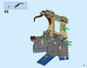 Istruzioni per la Costruzione - LEGO - THE LEGO NINJAGO MOVIE - 70608 - Cascate del Maestro: Page 37