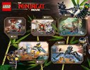 Istruzioni per la Costruzione - LEGO - THE LEGO NINJAGO MOVIE - 70608 - Cascate del Maestro: Page 72