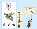 Istruzioni per la Costruzione - LEGO - THE LEGO NINJAGO MOVIE - 70609 - Bomber Manta Ray: Page 2