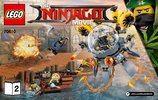 Istruzioni per la Costruzione - LEGO - THE LEGO NINJAGO MOVIE - 70610 - Sottomarino Flying Jelly: Page 1