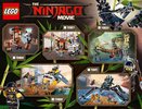 Istruzioni per la Costruzione - LEGO - THE LEGO NINJAGO MOVIE - 70611 - Idropattinatore: Page 70