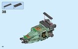 Istruzioni per la Costruzione - LEGO - THE LEGO NINJAGO MOVIE - 70612 - Drago Mech Ninja verde: Page 42