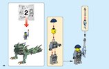 Istruzioni per la Costruzione - LEGO - THE LEGO NINJAGO MOVIE - 70612 - Drago Mech Ninja verde: Page 48