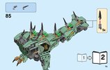 Istruzioni per la Costruzione - LEGO - THE LEGO NINJAGO MOVIE - 70612 - Drago Mech Ninja verde: Page 75