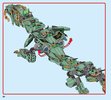 Istruzioni per la Costruzione - LEGO - THE LEGO NINJAGO MOVIE - 70612 - Drago Mech Ninja verde: Page 62