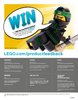 Istruzioni per la Costruzione - LEGO - THE LEGO NINJAGO MOVIE - 70613 - Garmadon Squalo Mech: Page 132