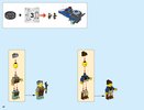 Istruzioni per la Costruzione - LEGO - THE LEGO NINJAGO MOVIE - 70614 - Jet-fulmine: Page 36