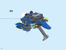 Istruzioni per la Costruzione - LEGO - THE LEGO NINJAGO MOVIE - 70614 - Jet-fulmine: Page 74