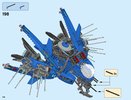 Istruzioni per la Costruzione - LEGO - THE LEGO NINJAGO MOVIE - 70614 - Jet-fulmine: Page 106