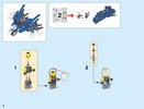 Istruzioni per la Costruzione - LEGO - THE LEGO NINJAGO MOVIE - 70614 - Jet-fulmine: Page 16