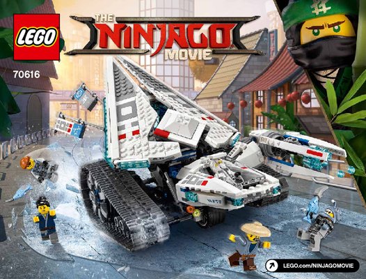 Istruzioni per la Costruzione - LEGO - THE LEGO NINJAGO MOVIE - 70616 - Ghiacciarmato: Page 1