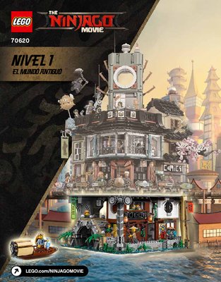 Istruzioni per la Costruzione - LEGO - THE LEGO NINJAGO MOVIE - 70620 - NINJAGO® City: Page 1