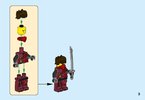 Istruzioni per la Costruzione - LEGO - NINJAGO - 70621 - L'attacco di Vermillion: Page 3