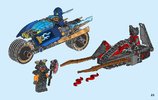 Istruzioni per la Costruzione - LEGO - NINJAGO - 70622 - Fulmine del deserto: Page 23