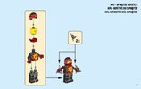 Istruzioni per la Costruzione - LEGO - 70633 - Kai - Spinjitzu Master: Page 3