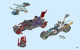 Istruzioni per la Costruzione - LEGO - 70639 - Street Race of Snake Jaguar: Page 53