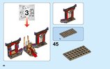 Istruzioni per la Costruzione - LEGO - 70651 - Throne Room Showdown: Page 44