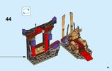 Istruzioni per la Costruzione - LEGO - 70651 - Throne Room Showdown: Page 43