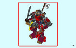 Istruzioni per la Costruzione - LEGO - 70665 - The Samurai Mech: Page 45