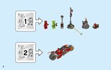 Istruzioni per la Costruzione - LEGO - 70667 - Kai's Blade Cycle & Zane's Snowmobile: Page 4