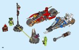 Istruzioni per la Costruzione - LEGO - 70667 - Kai's Blade Cycle & Zane's Snowmobile: Page 46