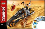 Istruzioni per la Costruzione - LEGO - 70672 - Cole's Dirt Bike: Page 1