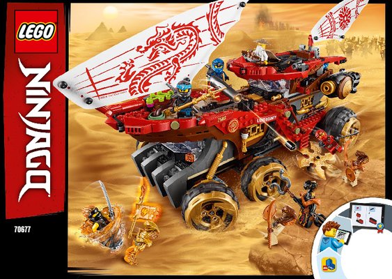 Istruzioni per la Costruzione - LEGO - 70677 - Land Bounty: Page 1