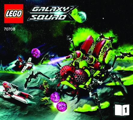 Istruzioni per la Costruzione - LEGO - 70708 - Hive Crawler: Page 1