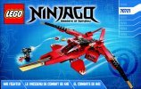 Istruzioni per la Costruzione - LEGO - NINJAGO - 70721 - Fighter di Kai: Page 1