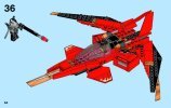 Istruzioni per la Costruzione - LEGO - NINJAGO - 70721 - Fighter di Kai: Page 64