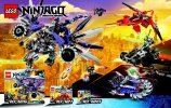 Istruzioni per la Costruzione - LEGO - NINJAGO - 70721 - Fighter di Kai: Page 68