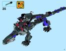 Istruzioni per la Costruzione - LEGO - NINJAGO - 70725 - Dragone Nindroid: Page 45