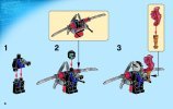 Istruzioni per la Costruzione - LEGO - NINJAGO - 70727 - Ninja Super-bolide X-1: Page 8