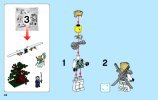 Istruzioni per la Costruzione - LEGO - NINJAGO - 70728 - Battaglia per Ninjago City: Page 44