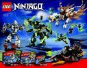 Istruzioni per la Costruzione - LEGO - NINJAGO - 70731 - Walker One di Jay: Page 69