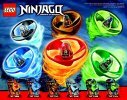 Istruzioni per la Costruzione - LEGO - NINJAGO - 70731 - Walker One di Jay: Page 72