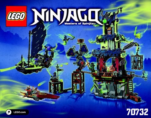 Istruzioni per la Costruzione - LEGO - NINJAGO - 70732 - Città di Stiix: Page 1